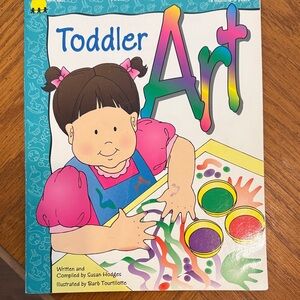 Toddler Art Book with Colorful Cover